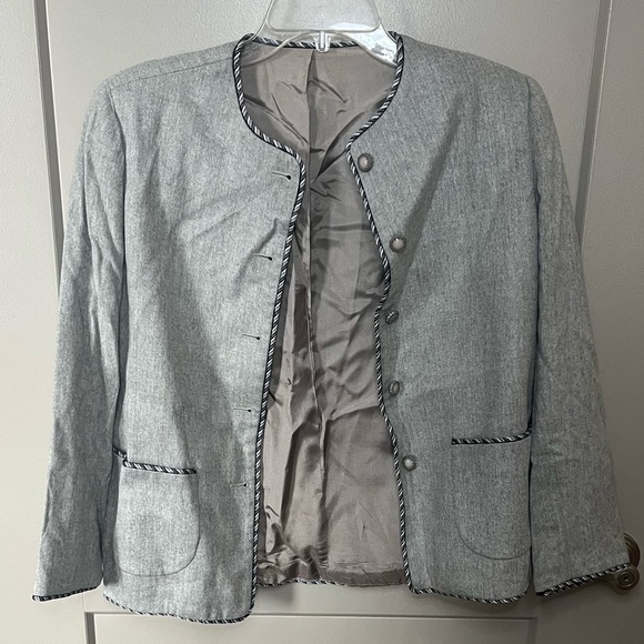 Vintage Ultra Cashmere By Midori Women’s Blazer Jacket Size 8 - Picture 1 of 3